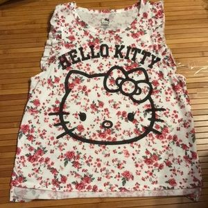 ✨DONATED✨ Hello Kitty floral tank